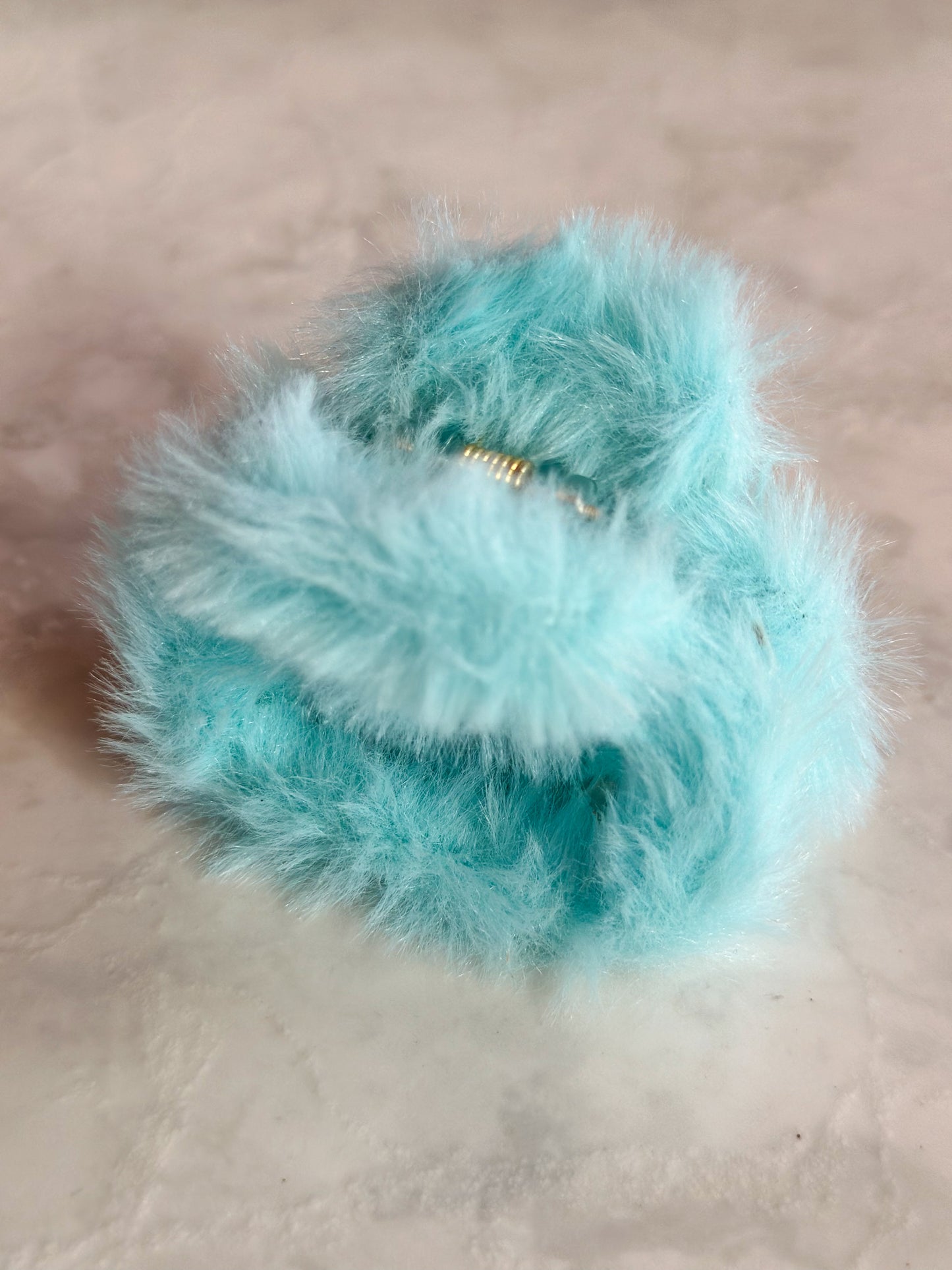 Pinza peluche azul