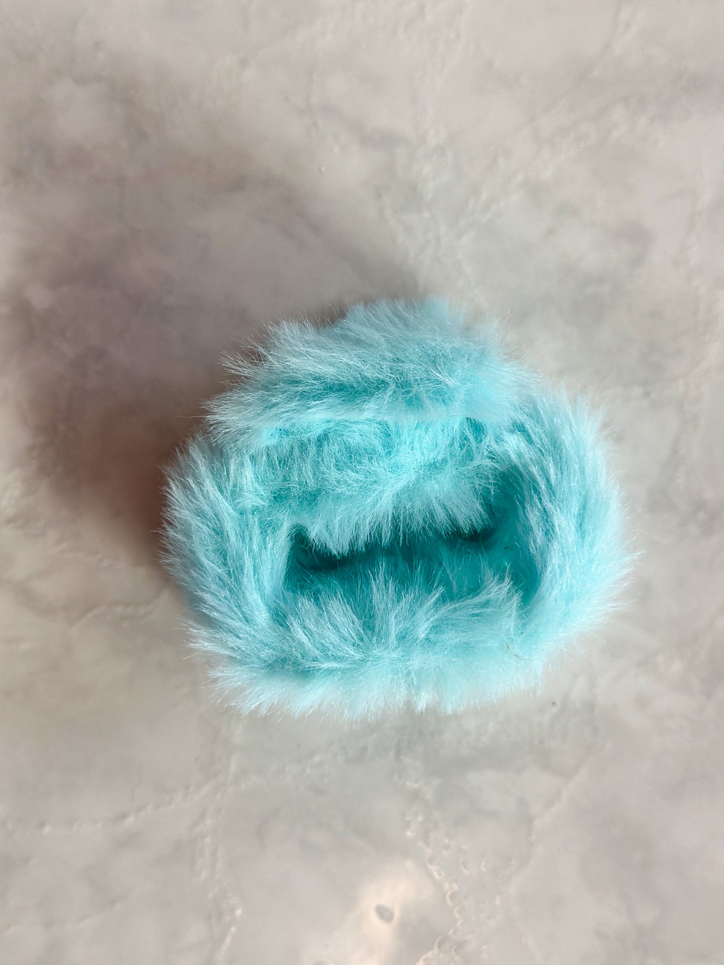 Pinza peluche azul